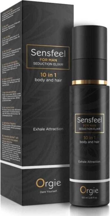 Orgie Sensfeel for Man Pheromone Seduction Elixer 10 in 1 100 ml (Body Mist, 100 ml)