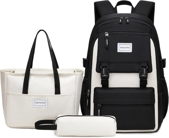 Image du produit Aamytike Set de 3 sacs à dos scolaires (27.60 l)