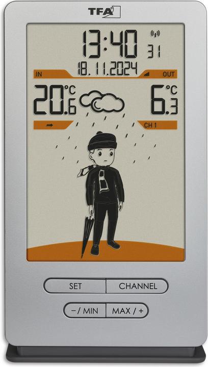 Actual product image TFA Outdoor thermometer