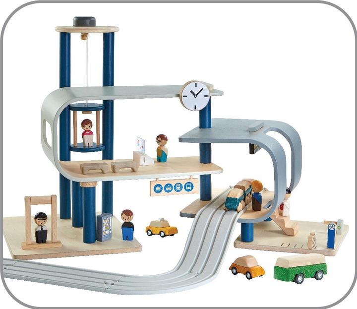 Actual product image Plantoys PlanWorld Central Station