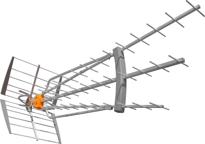 Produktbild Televes DATLRTFORCE2 UHF-Antenne 700MHz passiv/aktiv (Yagi-Antenne, 47 dB, LTE)