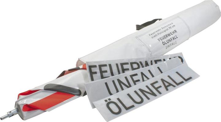 Image du produit Dönges Signal pliable velcro, 900 mm, rétroréfléchissant, sans