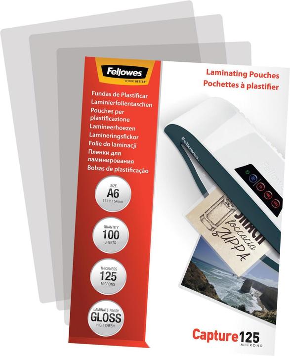 Produktbild Fellowes Capture (A6, 100 Stück, 125 µm)
