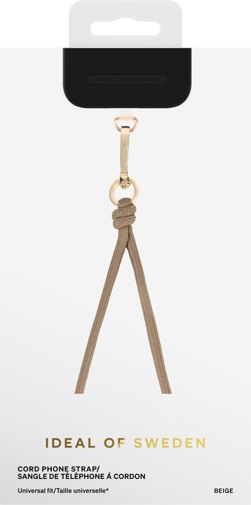 Immagine prodotto iDeal Of Sweden per tutte le custodie con connettore di ricarica centrale Cavo Cinturino Telefono Beige