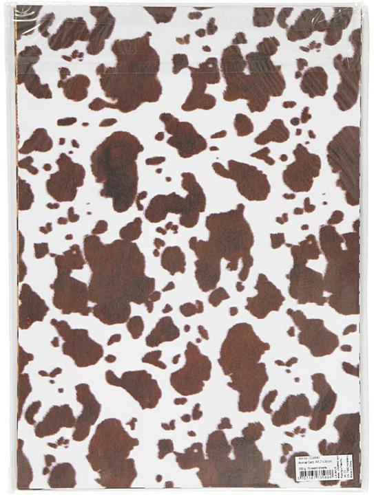 Actual product image Creativ Company craft paper Animal Print A4, 300g (300 g/m², 10 x)