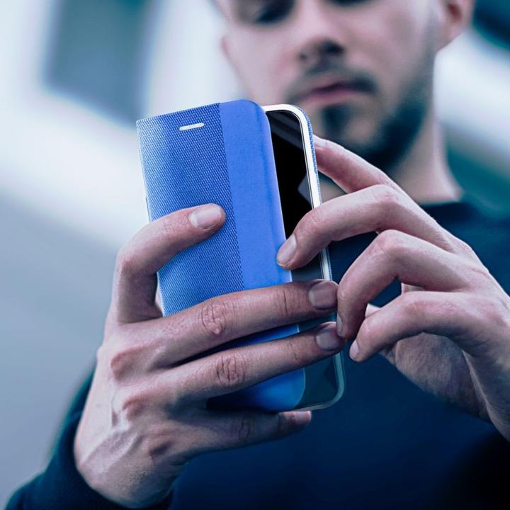 Image du produit Partner Telecom Cases OEM SENSITIVE Book case for huawei p30 lite light blue (Huawei P30 Lite)