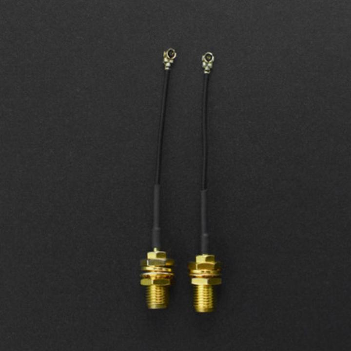 Actual product image DFRobot IPEX to SMA Female Adapter 2pcs.