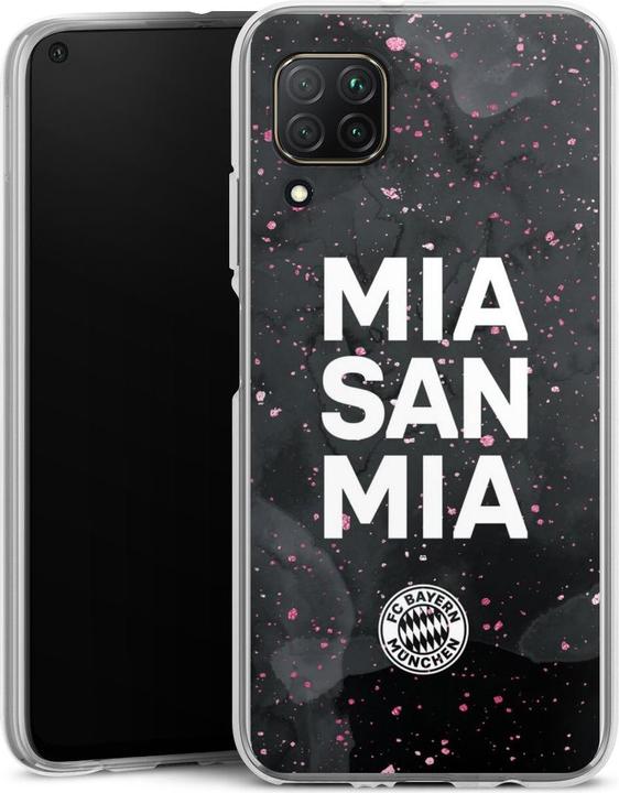 Produktbild DeinDesign Silikon Hülle für Huawei P40 Lite Handyhülle Case Smartphone Schutzhülle Girl Style FC Bayern (Huawei P40 Lite)