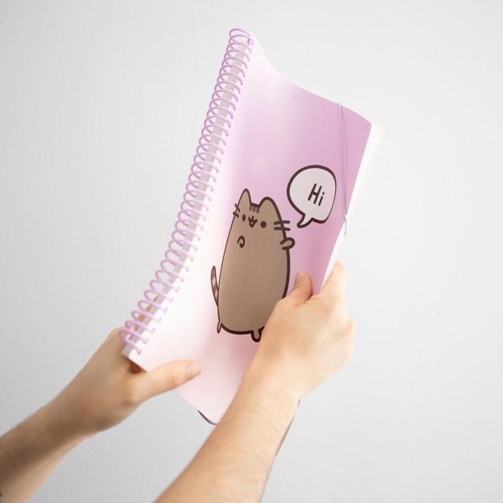Immagine prodotto Pusheen - Cartella A4 con elastico + 30 buste trasparenti (A4, 1 Pezzo/i)