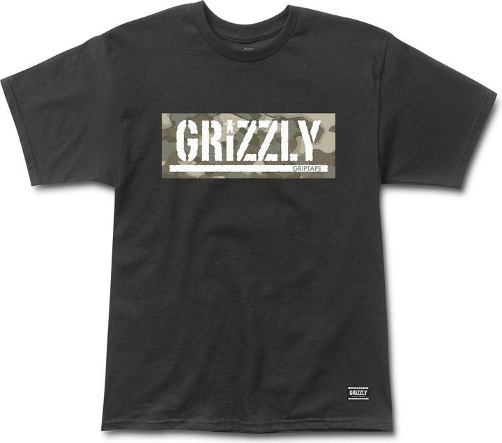Grizzly Sycamore Box Logo Tee (M)