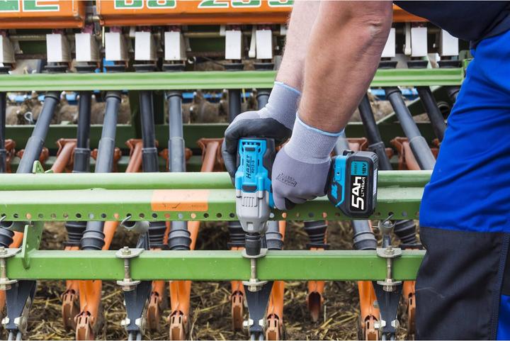 Actual product image HAZET Cordless impact wrench 9212-3 ∙ Maximum loosening torque: 700 Nm ∙ Square, solid 12.5 mm (1/2… (Rechargeable battery operated)