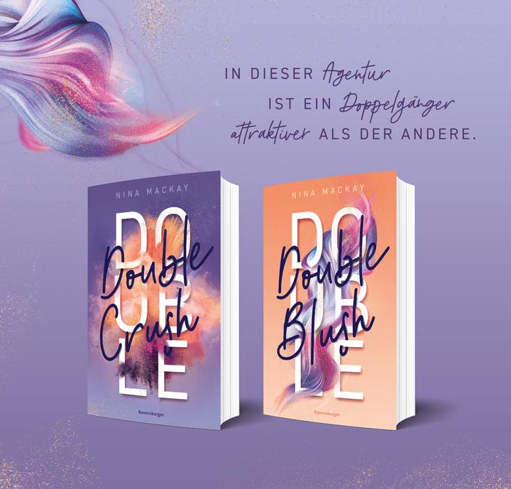 Actual product image Ravensburger Doppelgänger-Agentur, Band 2: Double Blush (German, Nina MacKay, Andrea Janas, 2025)