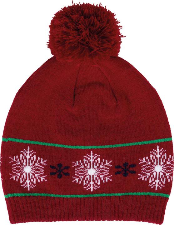 Actual product image K-up Christmas patterned hat