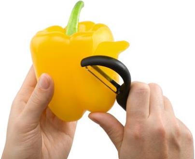 Image du produit Silit Éplucheur de tomates/légumes Pelaro noir