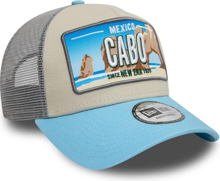 Actual product image New Era Trucker Cap - License Plate Mexico Cabo (One size)