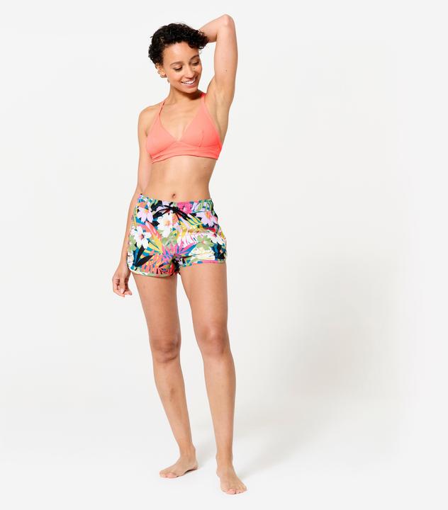 Produktbild Olaian Boardshorts Damen geblümt Tini Desirade mehrfarbig (36, 38)