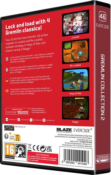 Produktbild Evercade Gremlin Collection 2