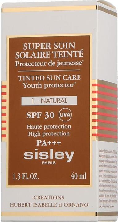 Actual product image Sisley Super Soin Solaire Visage SPF30 (Sun cream face, SPF 30, 40 ml, 36.85 g)