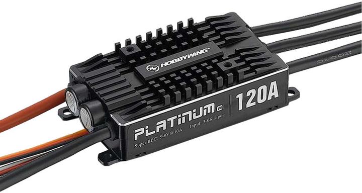 Image du produit Hobbywing Platinum Pro 120A V4 3-6s BEC 10A