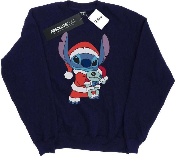 Disney Lilo And Stitch Stitch Christmas Sweatshirt (S)