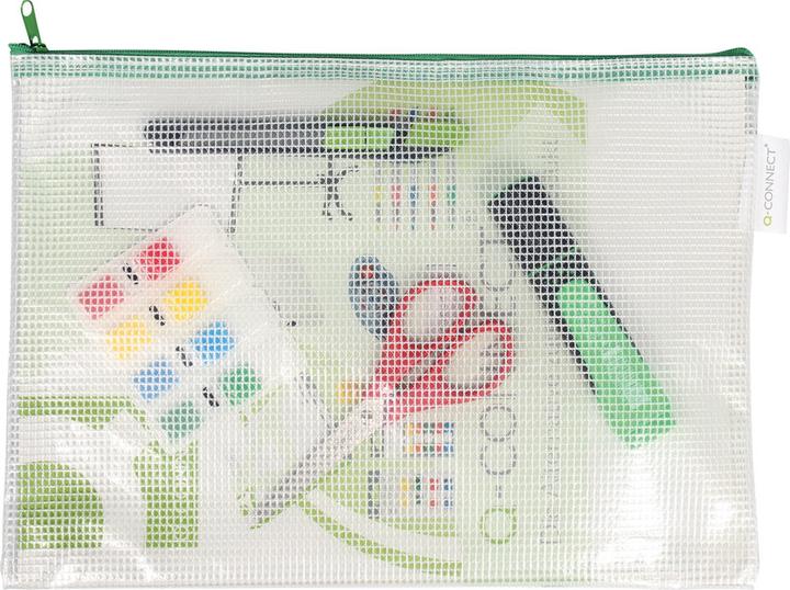 Produktbild Q-Connect Reissverschluss-Taschen (Dokumenten- & Geldtasche)