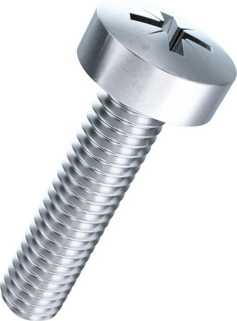 Image du produit BestaPac Vis à tête bombée Z zinguée M4x40