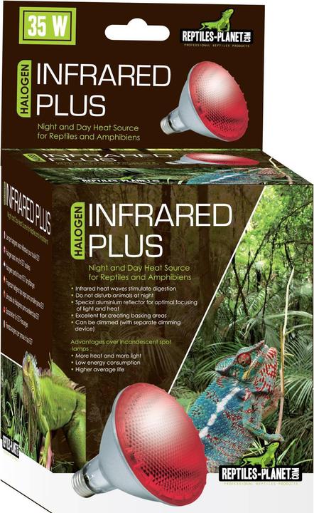 Actual product image Reptiles-Planet infrared terrarium lamp plus halogen