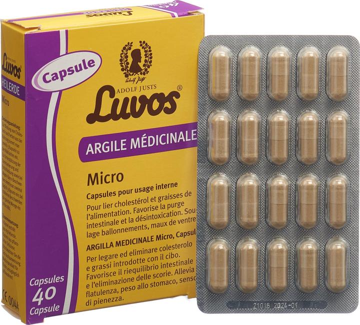 Actual product image Luvos Healing Earth (40 Piece, Capsules, 56 g)