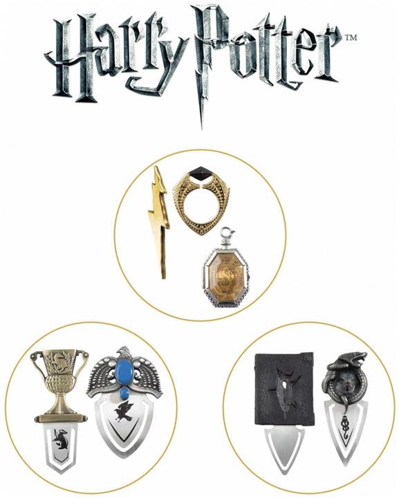 Productafbeelding Noble Collection Harry Potter Bladwijzer Set van 7 De Horcrux Collectie
