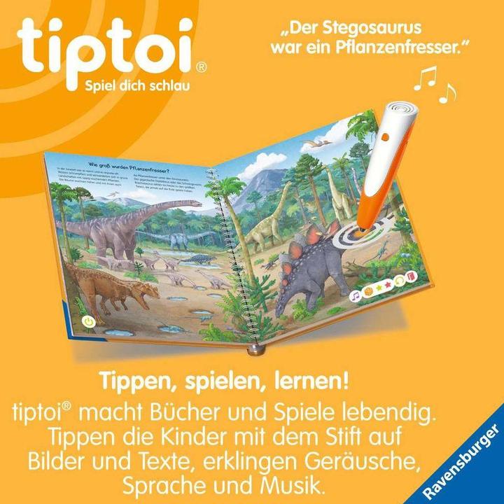 Produktbild tiptoi Wir entdecken die Dinosaurier (Deutsch, Inka Friese, Stefan Richter, 2023)