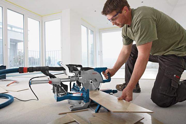 Actual product image Bosch Professional Panel saw GCM 8 SJL, with circular saw blade 216 x 30 mm