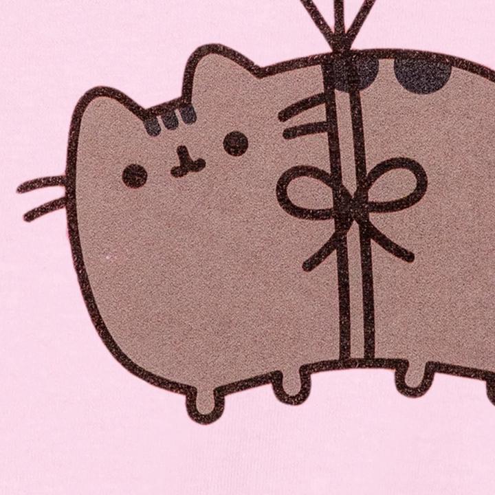 Immagine prodotto Pusheen Bye Maglietta Palloncini Maniche Corte Ragazze (140)