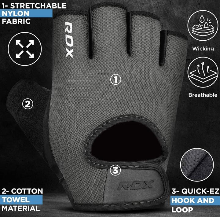 Produktbild Rdx Gewichtheberhandschuhe (L)
