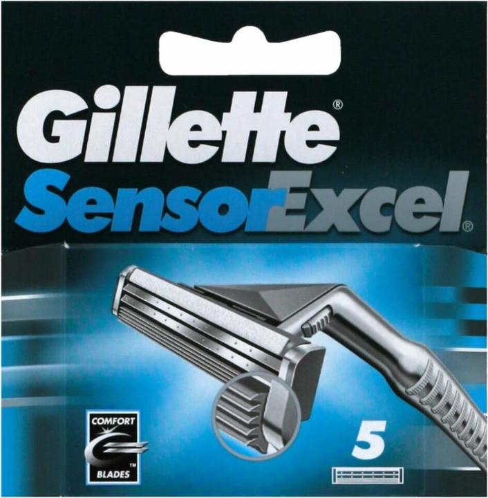 Actual product image Gillette Sensor Excel Wymienne Ostrza Do Maszynki Do Golenia 5szt (5 x)