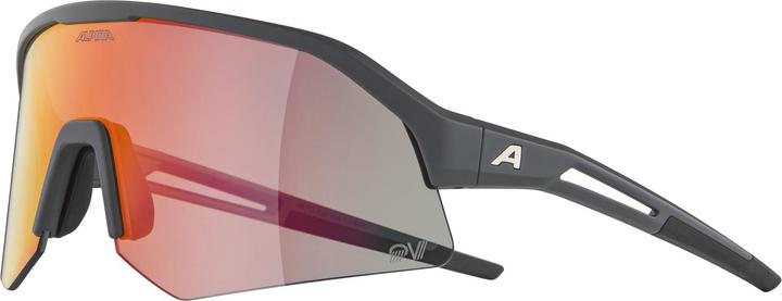 Actual product image ALPINA SPORTS Sonic HR QV (Midnight-grey matt, Rainbow)