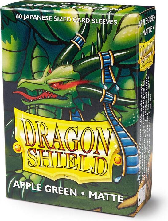 Produktbild Arcane Tinman ART11118 - Matt - Apfelgrün Japanische Grösse(60), Schutzhülle für Karten