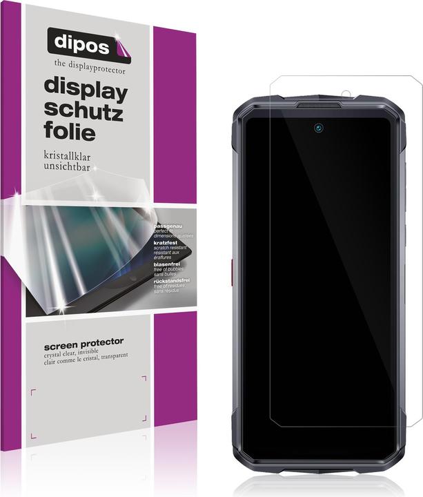 Produktbild Dipos Displayschutzfolie Crystalclear (4 Stück, Hotwav Cyber 7)