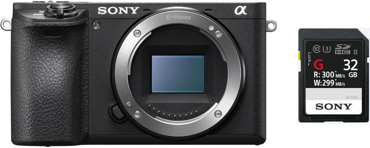 Sony Alpha a6500 Body Fast 32GB SD Kit