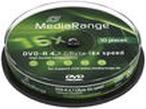 Produktbild MediaRange MR452 - DVD-R 16x, Cake10 (10 x)