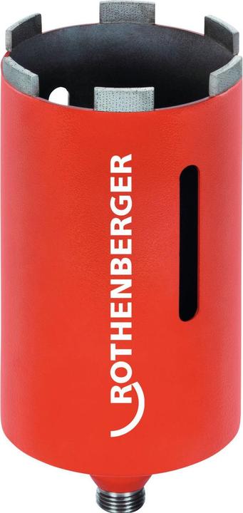 Rothenberger Couronne diamantée DX High Speed Dry 1/2″ Ø 62 mm Longueur 150 mm Nombre de segments 4 (62 millimètres)