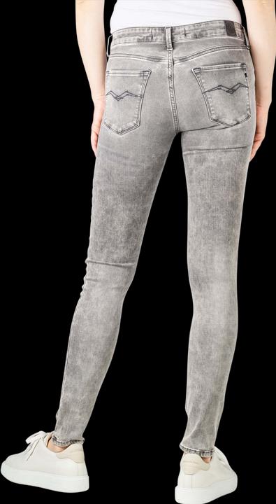 Produktbild Replay New Luz Jeans Skinny Hyperflex black stretch denim (W24/L30)