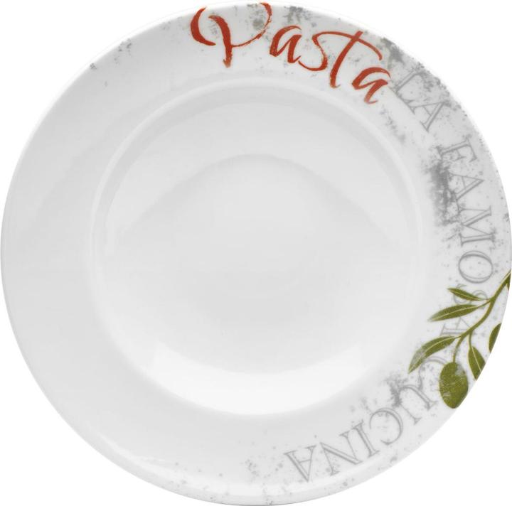 Bormioli Rocco Assiette à pâtes Famosa (1 x, 27 cm)
