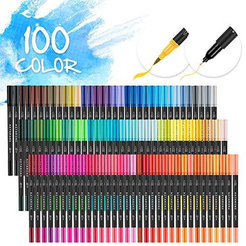 Image du produit Hethrone Set de feutres (Multicolore, 100 x)