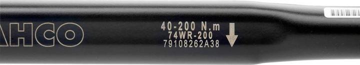 Immagine prodotto Bahco Chiave dinamometrica meccanica a scatto, regolabile, con scala a finestra e cricchetto fisso (1/2", 20 Nm, 100 Nm)