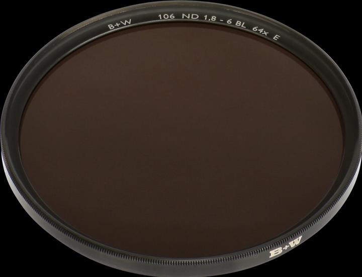 Produktbild B+W 106 Grau-Filter ND 1,8 (E/F-Pro) (58 mm, ND- / Graufilter)