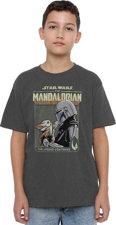 Actual product image Star Wars Childrens/Kids Legend Continues Grogu T-Shirt (140)