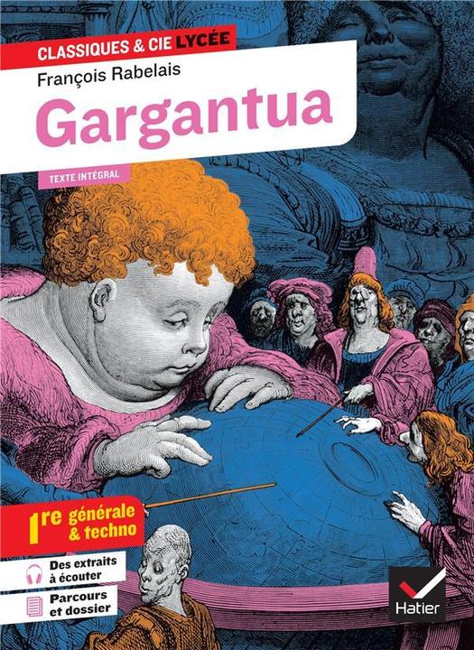 Immagine prodotto Gargantua : texte intégral : bac 1re générale & techno (Francese, Rabelais François, 2021)