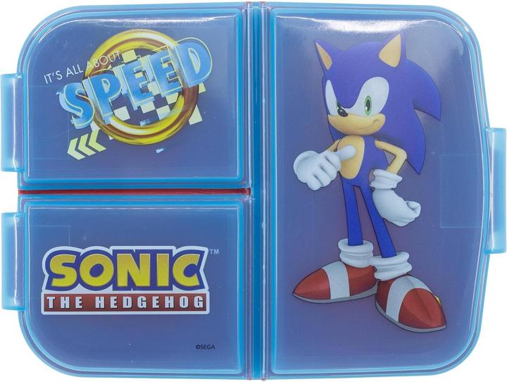 Actual product image Stor Sonic Speed - Lunchbox mit Fächern