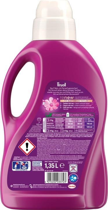 Produktbild Perwoll Renew Flüssig Color Blütenrausch (27 Waschgänge)