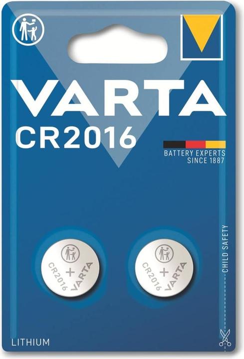 Immagine prodotto Varta Electronics CR2016 (2 pz., CR2016, 90 mAh)
